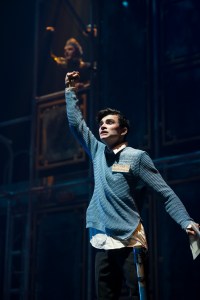 Daniel Fong as Everett in Fortune Falls, Catalyst Theatre's new musical. Photo by David Cooper