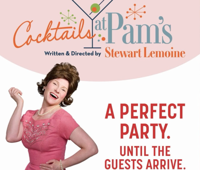 We’re invited to a ’60s party: Cocktails at Pam’s, Teatro Live! revives a signature Lemoine comedy. A preview We’re invited to a ’60s party: Cocktails at Pam’s, Teatro Live! revives a signature Lemoine comedy. A preview